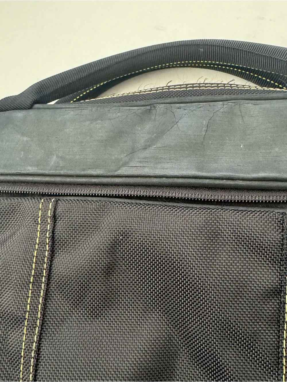 Timbuk2 Commuter Messenger Bag Black Cordura Ballistic Nylon Laptop Briefcase